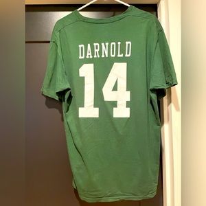 New York Jets Fanatics T Shirt. Sam Darnold # 14.